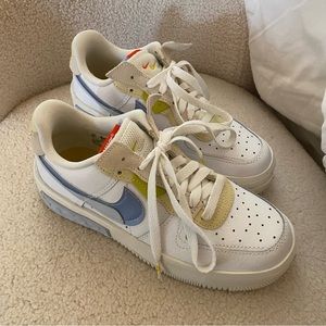 Colorful Nike sneakers size 6.5 worn once!